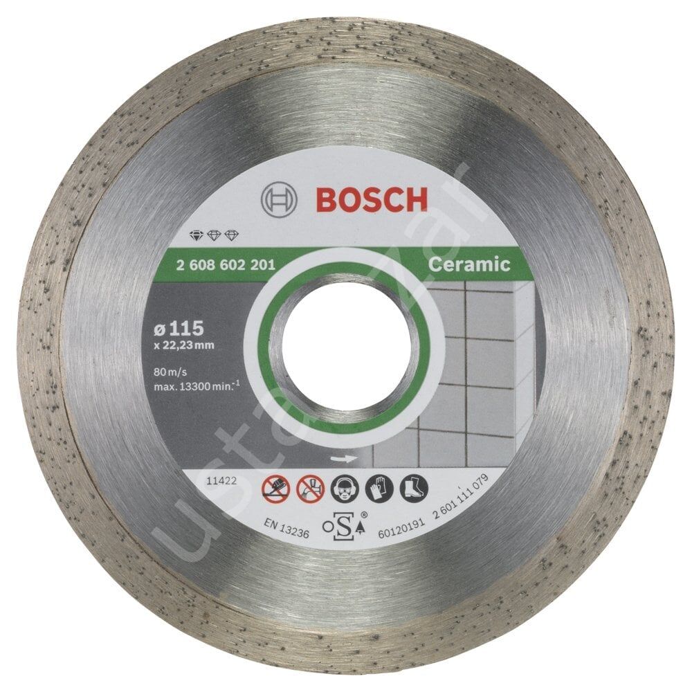 Bosch - Standard Seri Seramik İçin Elmas Kesme Diski 115 mm 2608602201