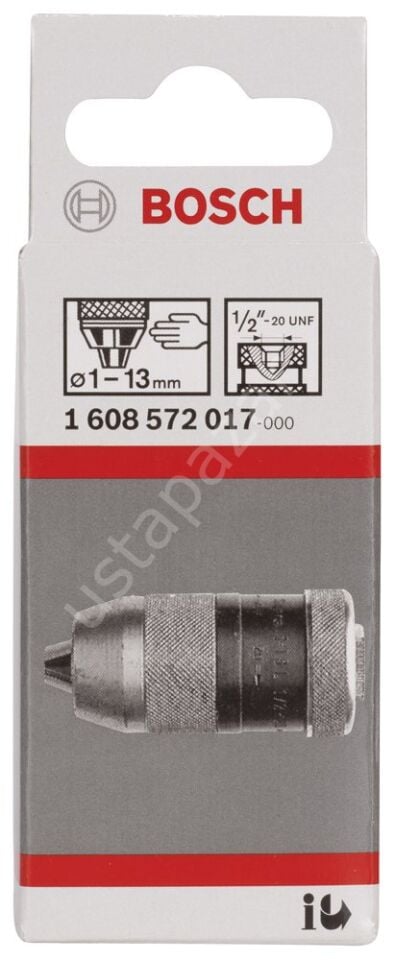 Bosch - 1-13 mm - 1/2''-20 Anahtarsız Mandren 1608572017