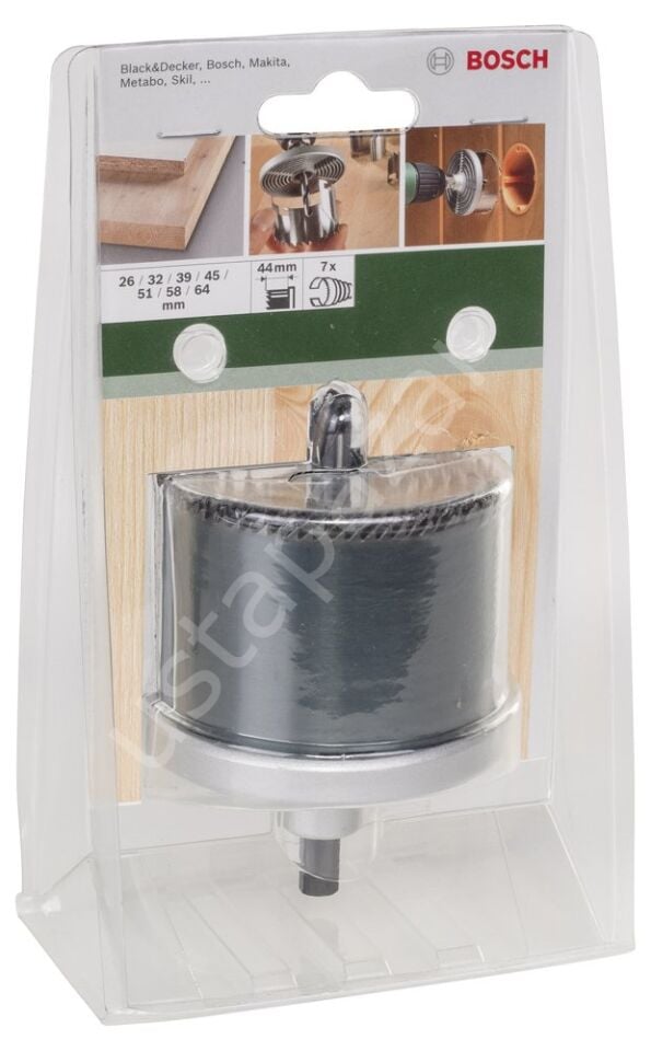 Bosch - 7 Parça Delik Açma Testeresi Seti (44 mm) 2609255636