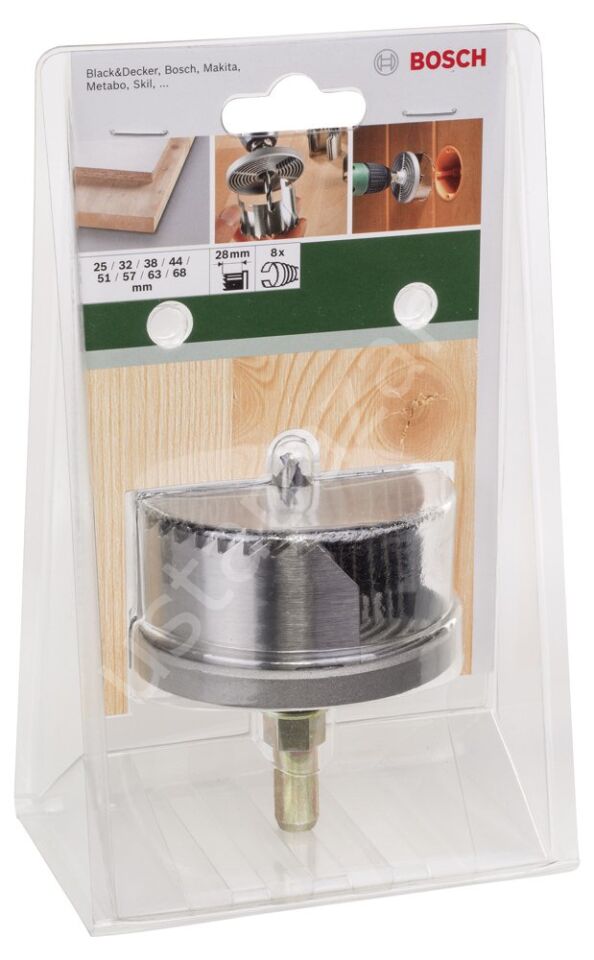 Bosch - 8 Parça Delik Açma Testeresi Seti (28 mm) 2609255637