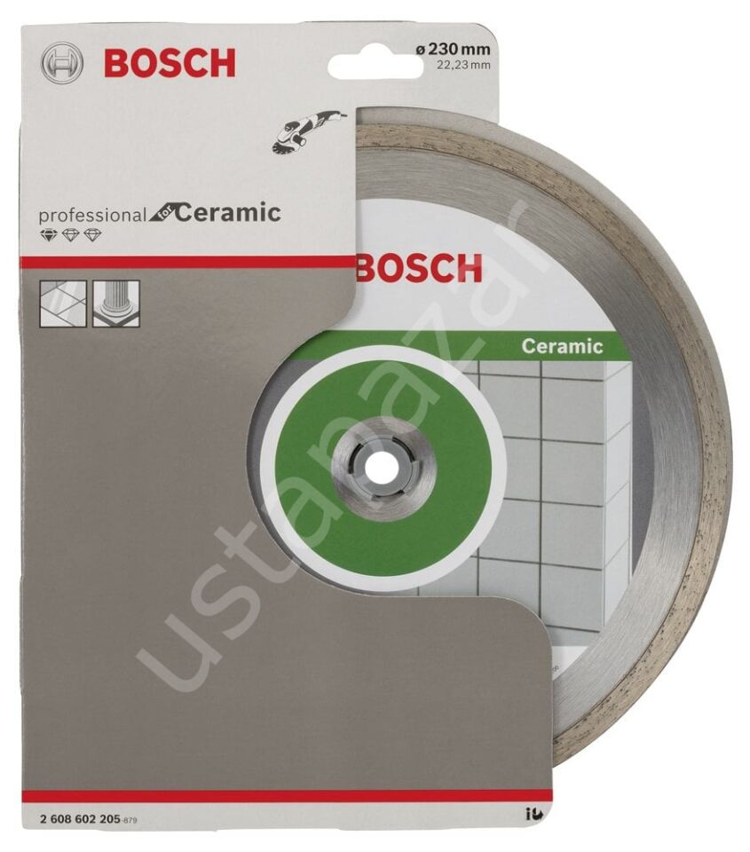 Bosch - Standard Seri Seramik İçin Elmas Kesme Diski 230 mm 2608602205