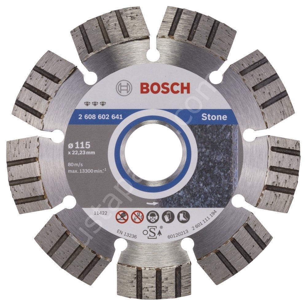 Bosch - Best Serisi Taş İçin Elmas Kesme Diski 115 mm 2608602641
