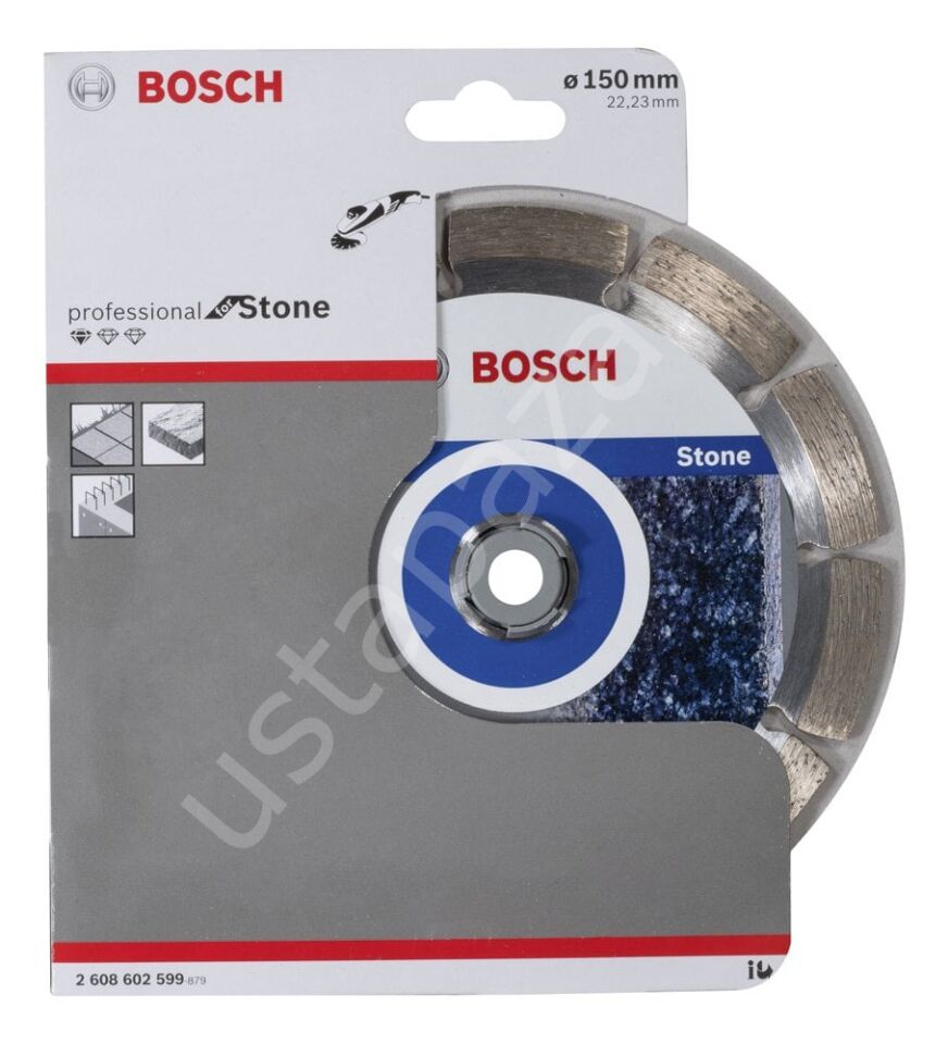 Bosch - Standard Seri Taş İçin Elmas Kesme Diski 150 mm 2608602599