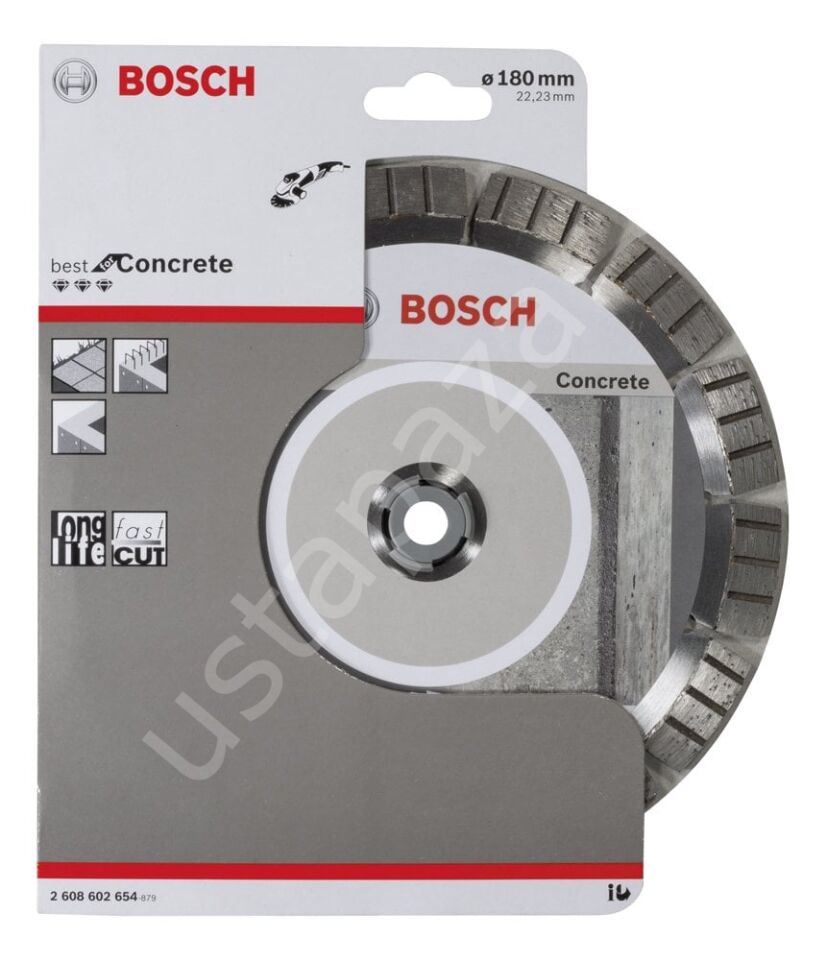 Bosch - Best Serisi Beton İçin Elmas Kesme Diski 180 mm 2608602654