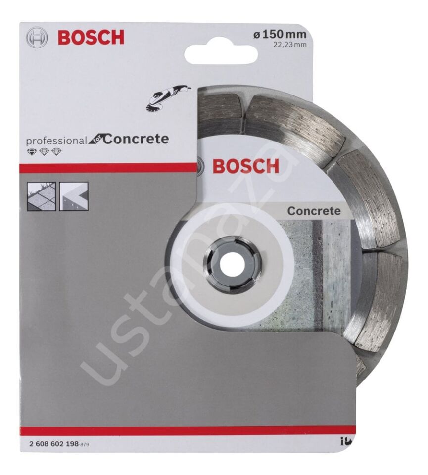 Bosch - Standard Seri Beton İçin Elmas Kesme Diski 150 mm 2608602198