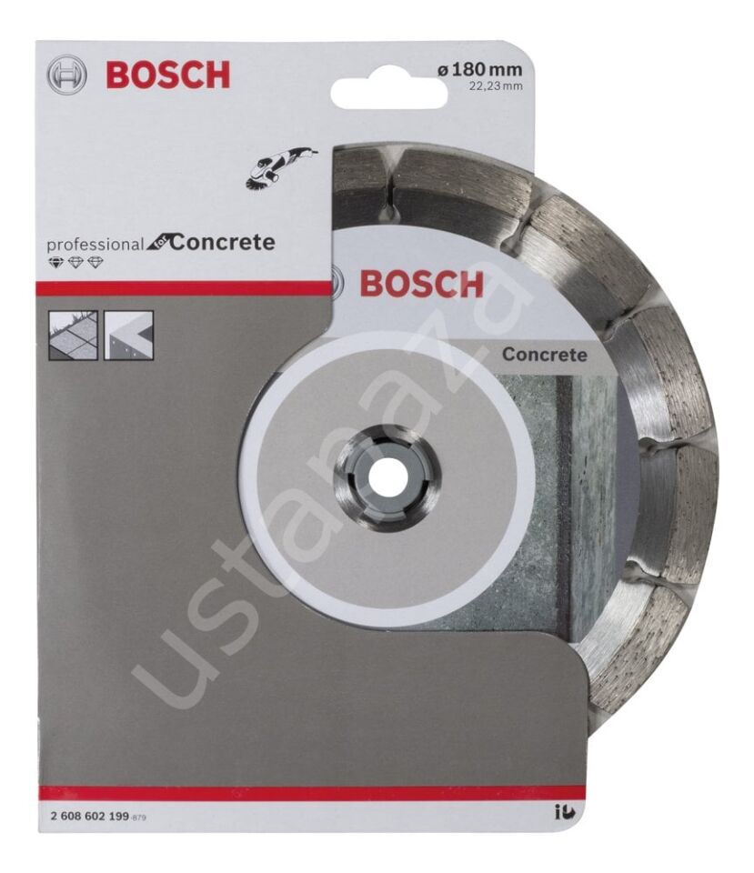 Bosch - Standard Seri Beton İçin Elmas Kesme Diski 180 mm 2608602199