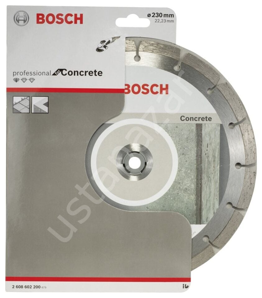 Bosch - Standard Seri Beton İçin Elmas Kesme Diski 230 mm 2608602200