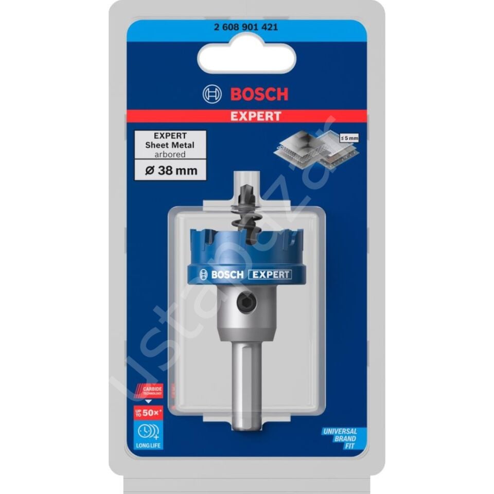 Expert Sheet Metal Delik Açma Testeresi 38 mm
