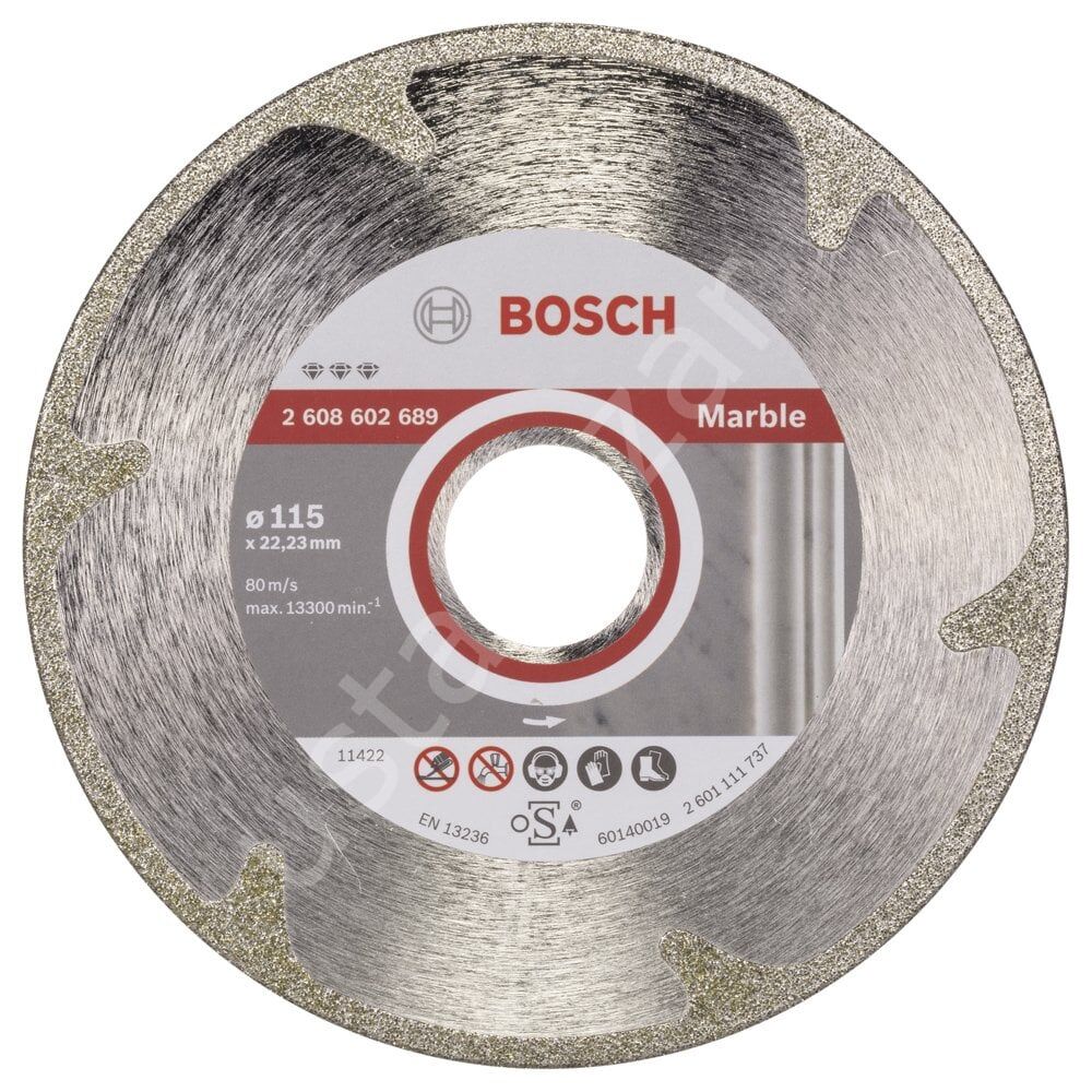 Bosch - Best Serisi Mermer İçin Elmas Kesme Diski 115 mm 2608602689
