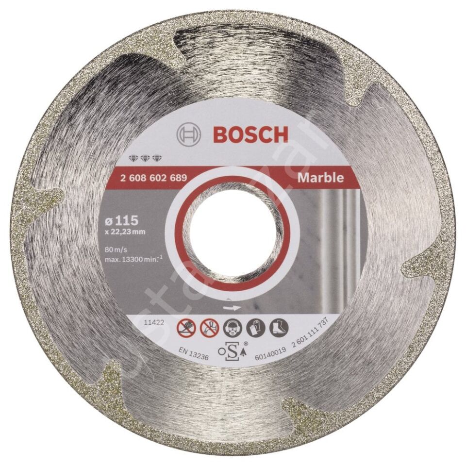Bosch - Best Serisi Mermer İçin Elmas Kesme Diski 115 mm 2608602689