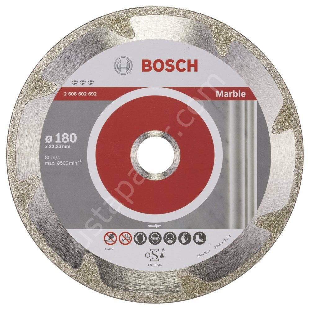 Bosch - Best Serisi Mermer İçin Elmas Kesme Diski 180 mm 2608602692