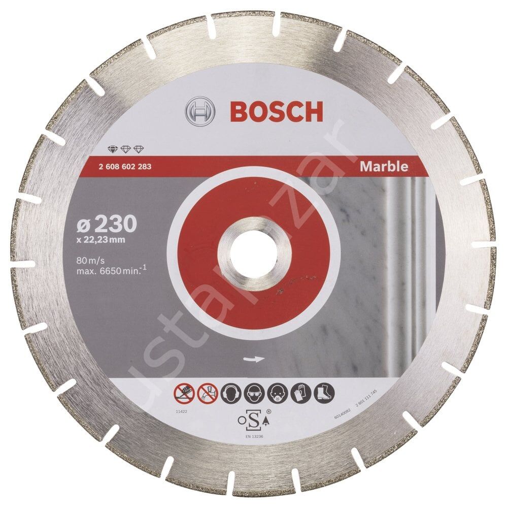 Bosch - Standard Seri Mermer İçin Kesme Diski 230 mm 2608602283