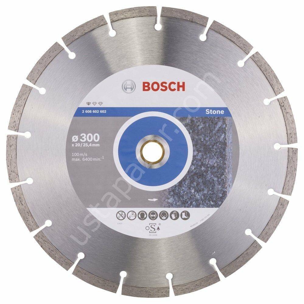 Bosch - Standard Seri Taş İçin Elmas Kesme Diski 300 mm 2608602602