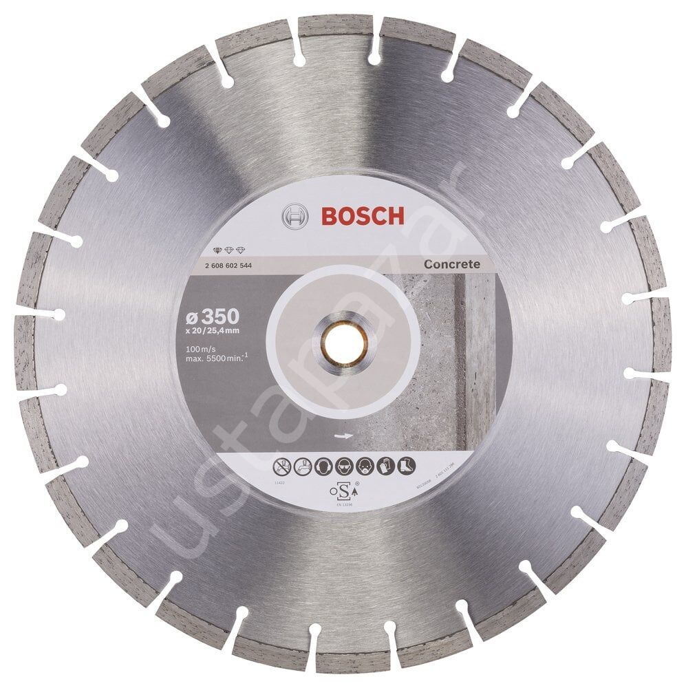 Bosch - Standard Seri Beton İçin Elmas Kesme Diski 350 mm 2608602544