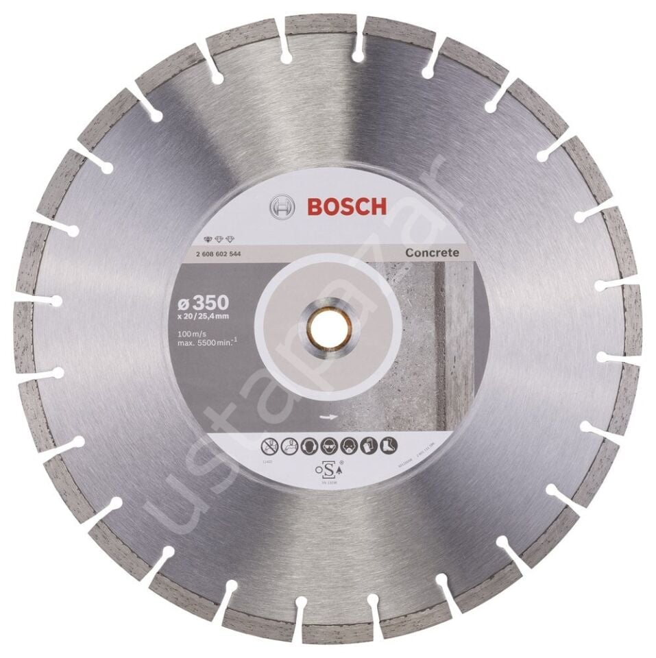 Bosch - Standard Seri Beton İçin Elmas Kesme Diski 350 mm 2608602544