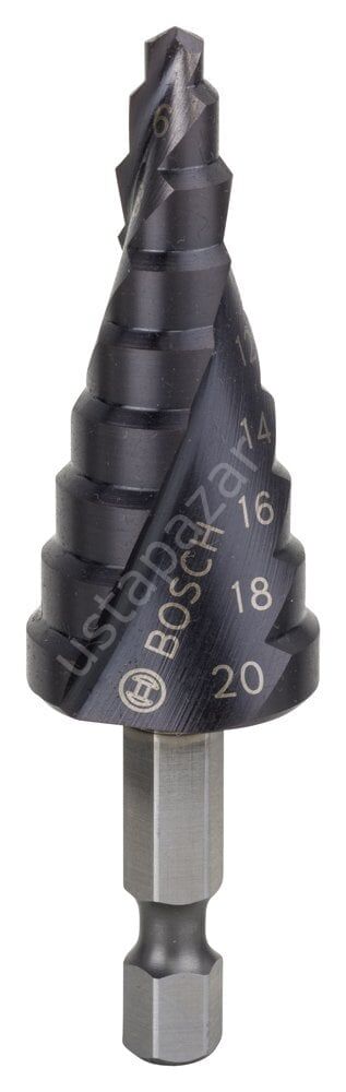 Bosch - HSS-AlTiN 9 Kademeli Matkap Ucu 4-20 mm 2608588070