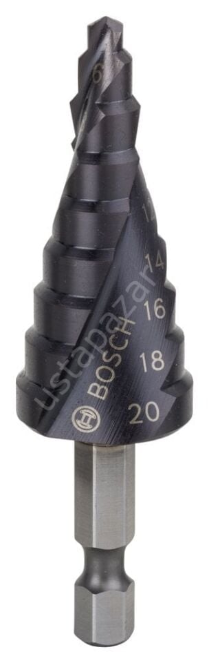 Bosch - HSS-AlTiN 9 Kademeli Matkap Ucu 4-20 mm 2608588070