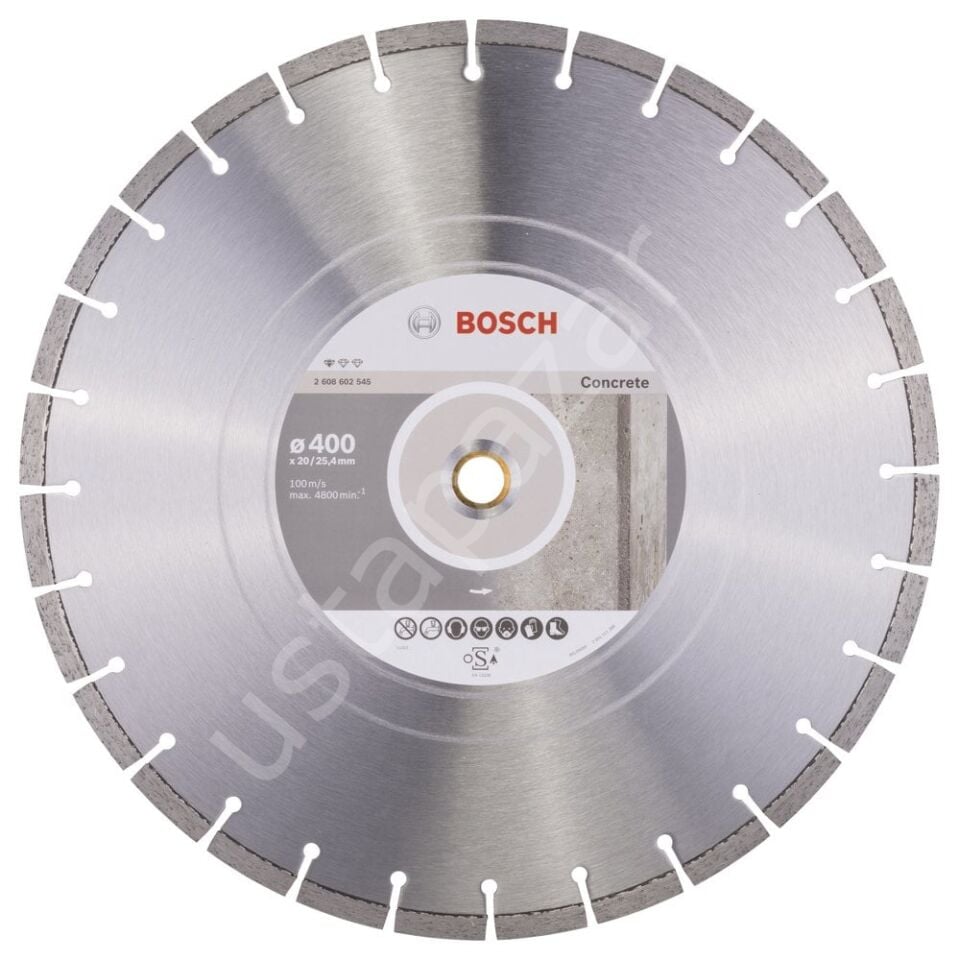 Bosch - Standard Seri Beton İçin Elmas Kesme Diski 400 mm 2608602545
