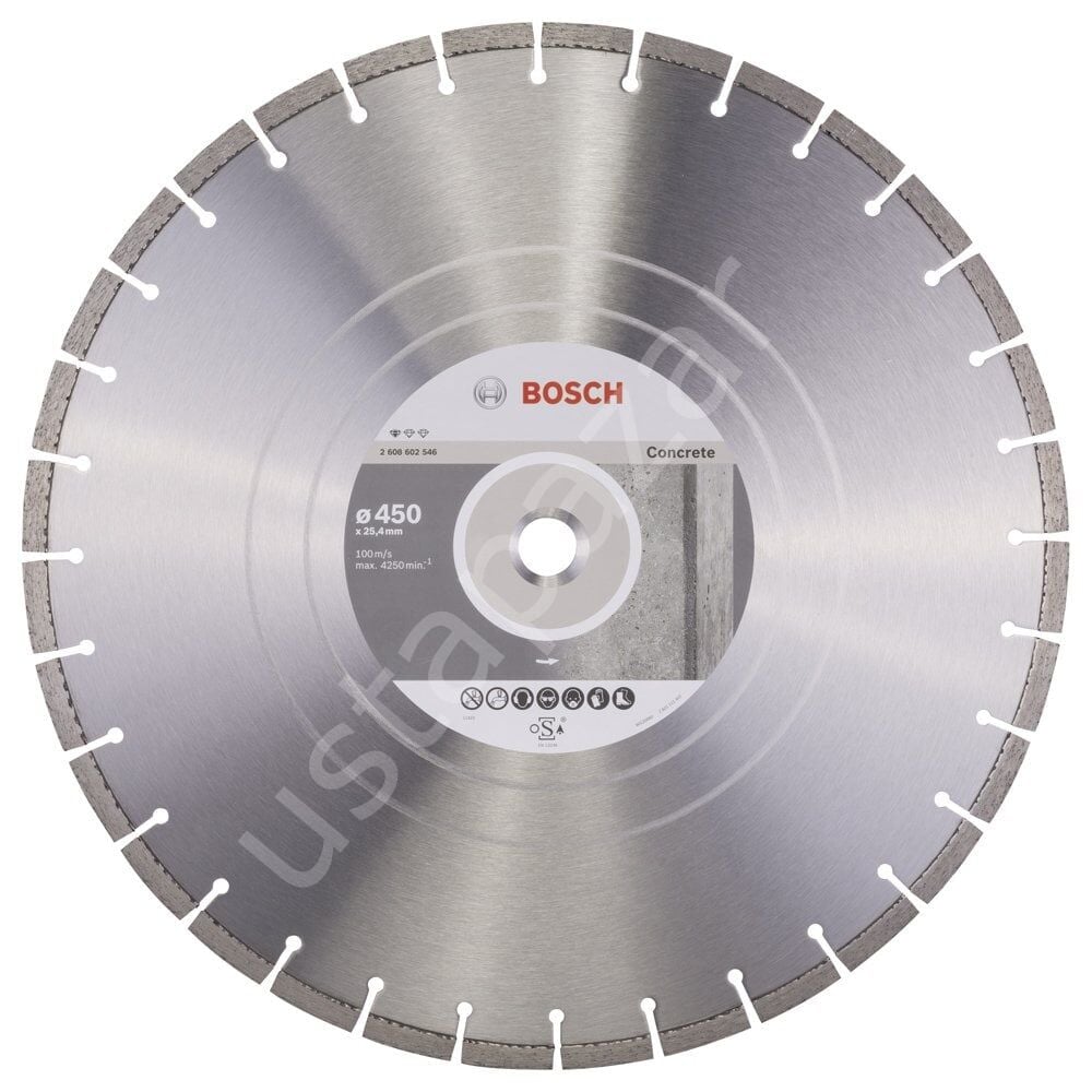 Bosch - Standard Seri Beton İçin Elmas Kesme Diski 450 mm 2608602546