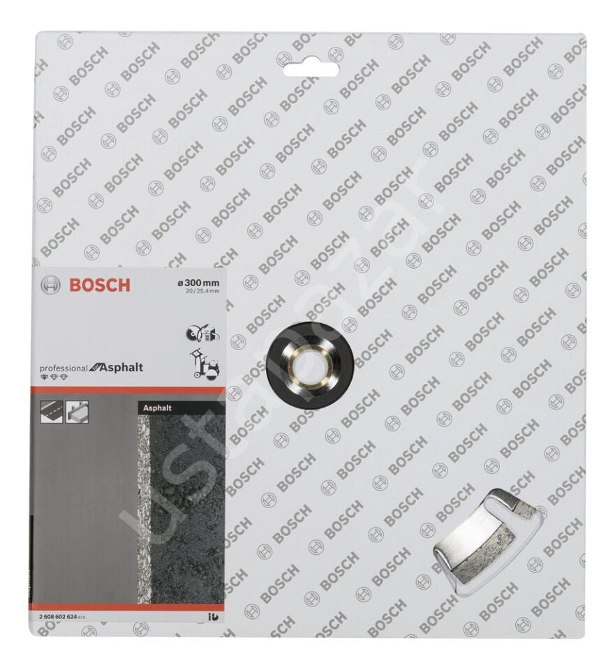 Bosch - Standard Seri Asfalt İçin Elmas Kesme Diski 300 mm 2608602624