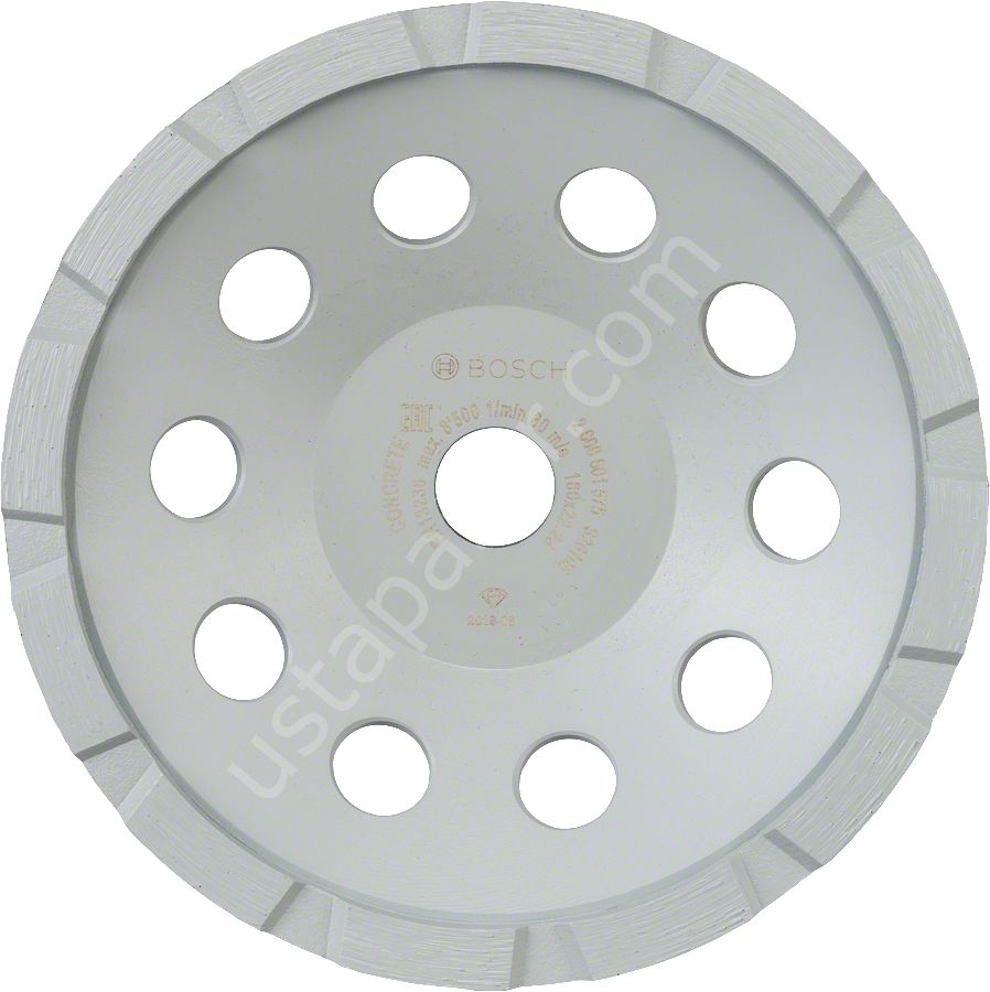 Bosch - Standard Seri Beton İçin Elmas Çanak Disk 180 mm 2608601575