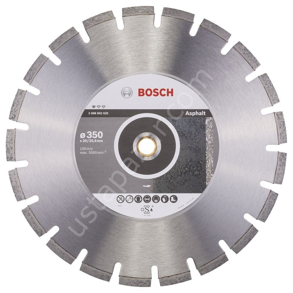 Bosch - Standard Seri Asfalt İçin Elmas Kesme Diski 350 mm 2608602625